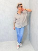Chemise Fluide Grande Taille – Légèreté Naturelle & Élégance Décontractée