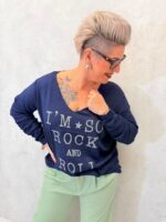Top Message Grande Taille – Esprit Rock & Confort Décontracté – Image 5