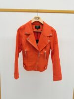 Veste Suédine Courte Esprit Biker – Image 2