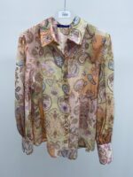 Chemise Imprimée Bohème – EMA BLUE’s | Fabrication Française – Image 2