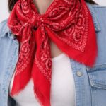 Écharpe Motif Cachemire Bandana – Esprit Bohème Et Intemporel
