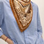 Foulard Triangle À Motif Cachemire Intemporel