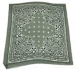 Écharpe Bandana Graphique en Viscose Fluide