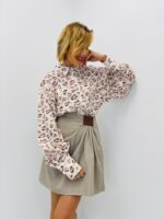 Chemise Léopard Fluide à Imprimé Chic - Marque Vogue