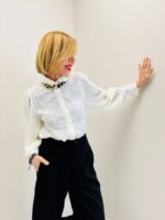 Chemise Texturée En Voile À Effet Gaufré
