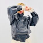 Blouson en Simili Cuir – allure contemporaine et caractère affirmé