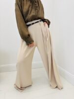 Pantalon Large Ceinturé – élégance fluide et allure chic moderne – Image 6