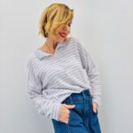 Gilet Rayé En Laine Et Cachemire – Douceur Confort Et Esprit Casual Chic