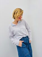 Gilet Rayé En Laine Et Cachemire – Douceur Confort Et Esprit Casual Chic
