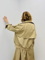 Trench Court Smocké À La Taille – Image 5