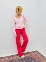 T-Shirt Rayé Manches Longues En Viscose – Image 6