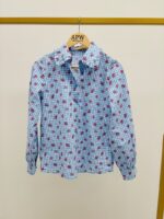 Chemise Coton Vichy Fleuri – Esprit Romantique & Intemporel – Image 2