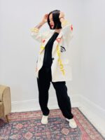 Veste Oversize Fleurie – Esprit Printanier & Statement Mode – Image 3