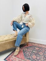 Tunique Bohème en Coton Brodé – Esprit Artisanal & Douceur Naturelle – Image 6