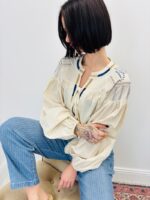 Tunique Bohème en Coton Brodé – Esprit Artisanal & Douceur Naturelle – Image 7