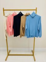 Pull Col Roulé en Maille Douce – Confort Absolu & Élégance Décontractée – Image 2