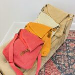 Sac Bandoulière Effet Toile De Jute À Rabat Structuré