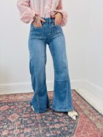 Jean Coupe Wide Leg Taille Haute – Image 2