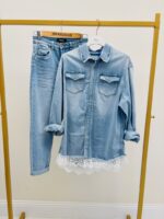 Jean Femme Coupe Regular En Denim Bleu Intemporel – Image 2