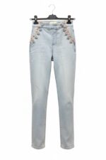 Jean Liberty Coupe Wide Leg – Détail Brodé & Esprit Bohème Chic – Image 2