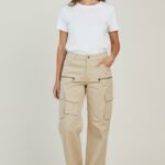 Pantalon Cargo Coupe Droite – Esprit Utilitaire Chic