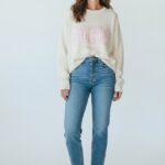 Pull “SOHO” à Message Brodé Esprit New York