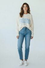 Pull “SOHO” à Message Brodé Esprit New York – Image 4