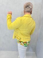 Perfecto Coloré Grande Taille Effet Suédine – Esprit Mode & Audace – Image 5
