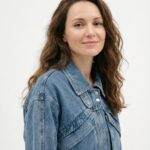 Veste Bomber Denim Structurée