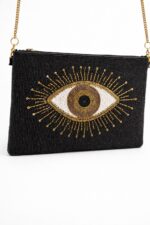 Pochette En Perles "Regard Iconique" – Image 3