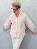 Blouse Grande Taille Fluide Imprimé Floral – Image 7