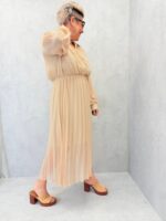 Robe Longue Plissée En Voile Fluide Grande Taille – Image 6