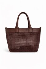 Sac Cabas Tressé Vegan À Finitions Structurées – Image 4