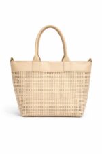 Sac Cabas Tressé Vegan À Finitions Structurées – Image 3