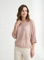 Top Lurex Fluide À Manches Amples – Image 4
