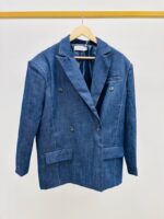 Veste Blazer En Denim Esprit Tailoring Moderne – Image 2