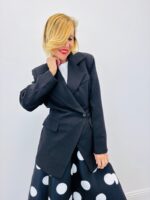 Blazer Structuré Croisé Esprit Tailoring