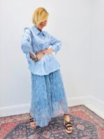 Chemise Pincée En Coton Et Lin – Image 2