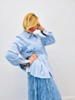 Chemise Rayée En Coton Coupe Fluide