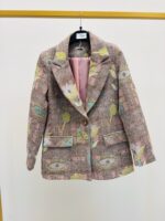 Blazer En Jacquard Motifs Artistiques – Image 4