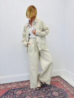 Veste En Toile De Jean Avec Détails Dentelle – Image 3