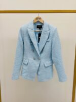 Veste Blazer Tweed À Sequins Esprit Couture Moderne – Image 3