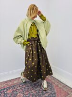Veste Oversize Simili Cuir Col Montant Structuré – Image 4