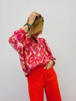 Blouse Imprimée Couleurs Intenses - RUEDESABBESSES – Image 2