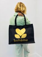 Sac Cabas Esprit Bohème Cœur Graphique