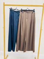 Pantalon Large Rayé Coupe Tailoring – Image 2