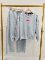 Sweat Oversize Gris “Iconic” – Image 2