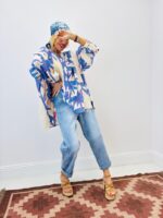 Blouse Imprimé Palmier & Message Paradise - GOLD&SILVER – Image 2