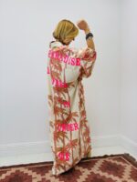 Robe Chemise Imprimé Palmier - GOLD&SILVER – Image 2