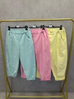 Pantalon Coupe Ballon Taille Élastiquée – Silhouette Moderne Grande Taille – Image 4